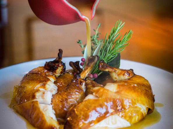 Rosemary Roasted Chicken / Charred Lemon | Robert Sulatycky