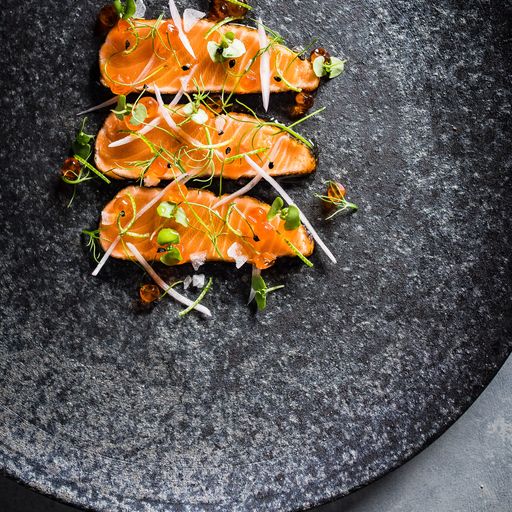 Salmon Tataki Chef Robert Sulatycky